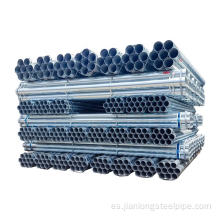 Pipos redondo galvanizado de pared delgada Q235B